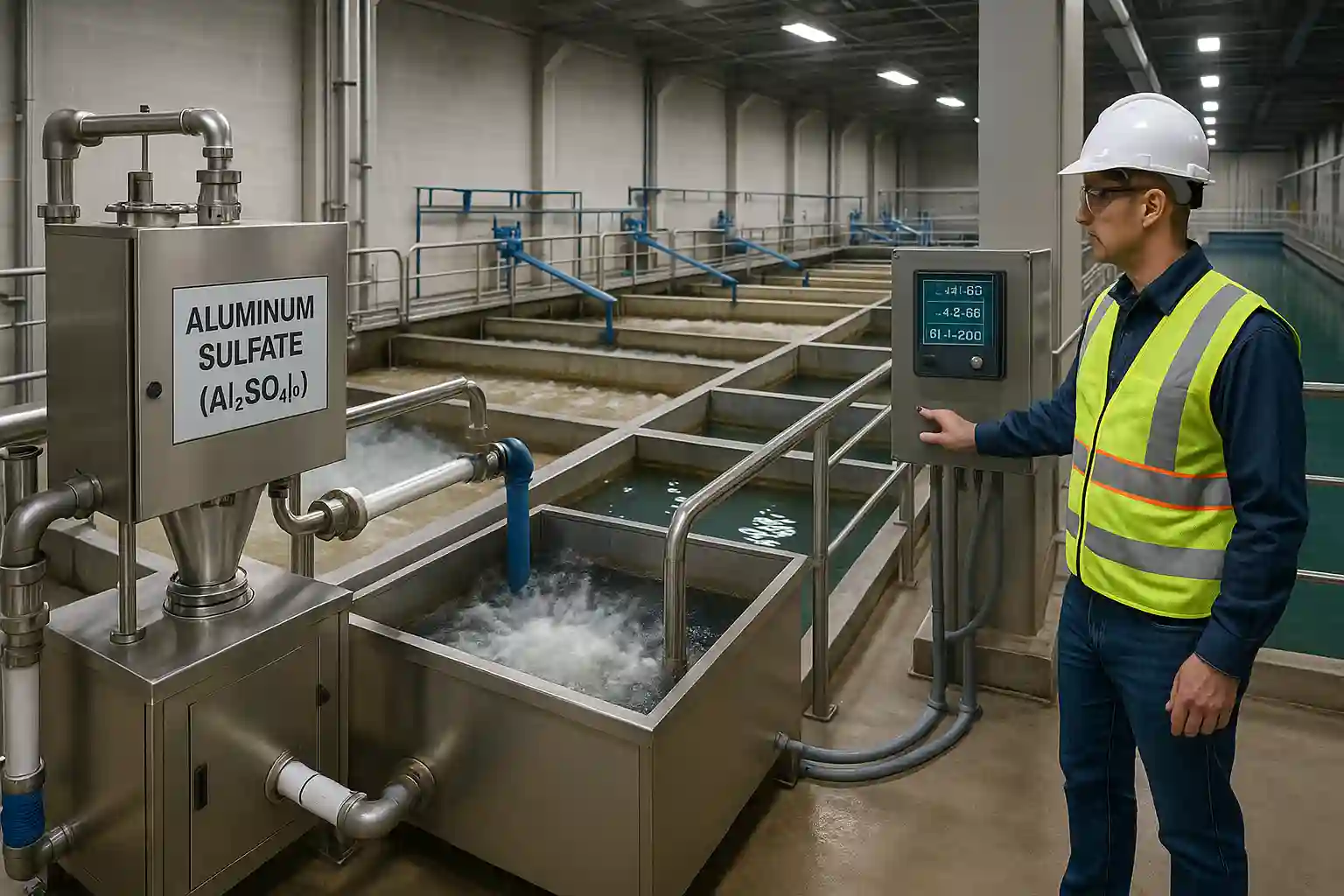 فرایند لختهسازی با سولفات آلومینیوم؛ از تئوری تا بهرهبرداری در تصفیه آب و فاضلاب
